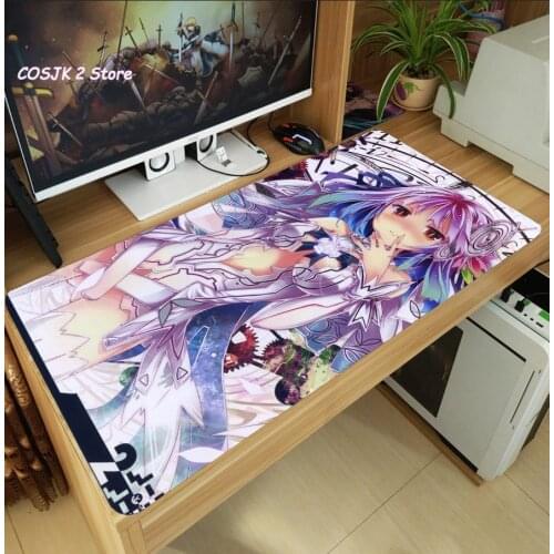Anime Clockwork Planet RyuZU Marie AnchoR Cute Large Mouse Pad Gaming Computer Desktop Keyboard Mat Anti-Slip Playmat Otaku Gift