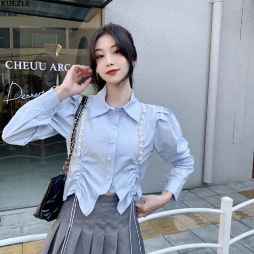 KUEZLE Women's Oversized Shirts