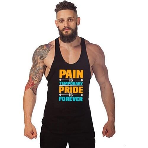 Gyms Tank Tops Men Fashion Sport Vest Singlet Casual Cotton Muscle Undershirt Clothing Bodybuilding Fitness Sleeveless Shirt