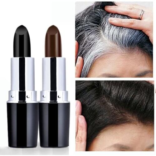 White hair covers Disposable the pen horn hair root complement crayon lipstick plant bar hair dye set