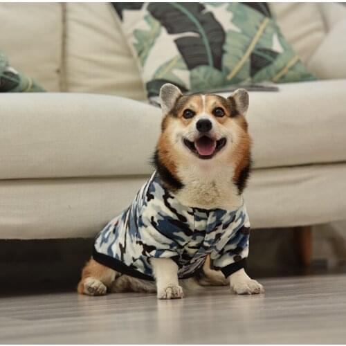 Pet Dog Clothes Fleece Camouflage Dog Jacket Coat Fashion Velcro Pet Clothes Winter Warm Coat Jackets for Puppy Dog