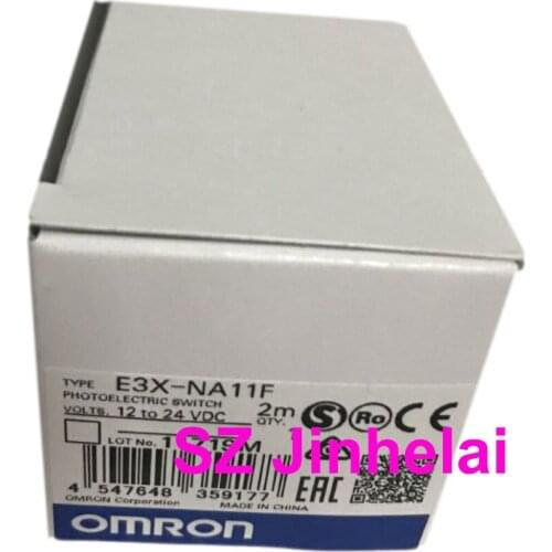Authentic Original E3X-NA11F OMRON Photoelectric Switch 12-24VDC 2M
