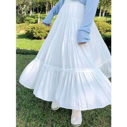 Autumn New Women Fashion Casual Sexy Skirt Woman Female OL Skirts Y2k Skirt Long Skirts for Women Midi Skirt Pleated Skirt