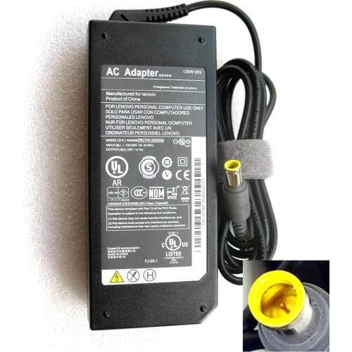 Fit for Lenovo W510 T520 20V 6.75A AC Adapter 45N0058 45N0059