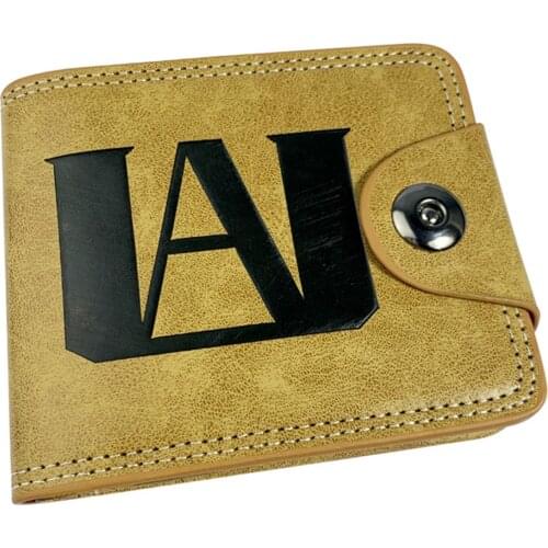 Casual Wallet Anime My Hero Academia PU Hidden Discount Mens Leather Note Compartment Photo Coin Credit Cards Holder Purses