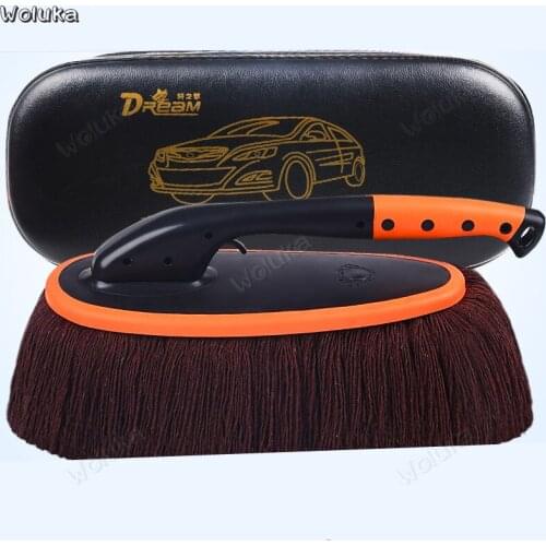 Car wash brush tweezers sweeping dust sweeping snow dust removal long handle telescopic cleaning car mop 360 degrees CD50 Q02