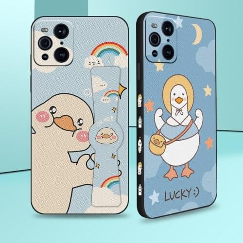 Folding Magnetic Car Holder Phone Stand Silicone Case For OPPO Find X2 X3 Pro Back Cover For OPPO Find X3 Lite X3 Neo