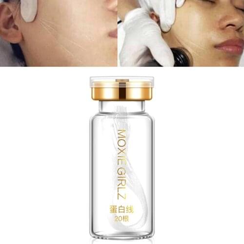 Anti-wrinkles Skin Care Golden Protein Lines Pure Collagen Whitening Face Serum Protein Peptide Essence Firming Skin