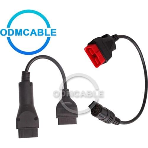 12PIN Cable Plus and obd II 16PIN Cable for renault Can Clip Diagnostic Tool