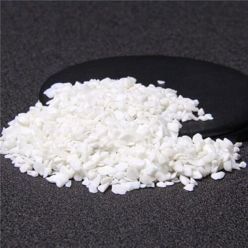 20G 50G 100G White Jades Crushed Stone Mineral Tumbled Chip Stone Natural Healing Reiki Energy Gravel Stone for DIY Home Decor