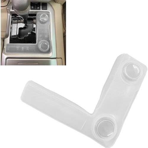 3Pcs Car Soft Rubber Interior Center Console Dustproof Gear Box Cover for Toyota Land Cruiser 200 FJ200 LC200 2016-2020