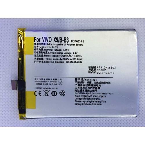 HFY battery B-B3 for vivo X9 vivoX9 cellphone 2980mAh