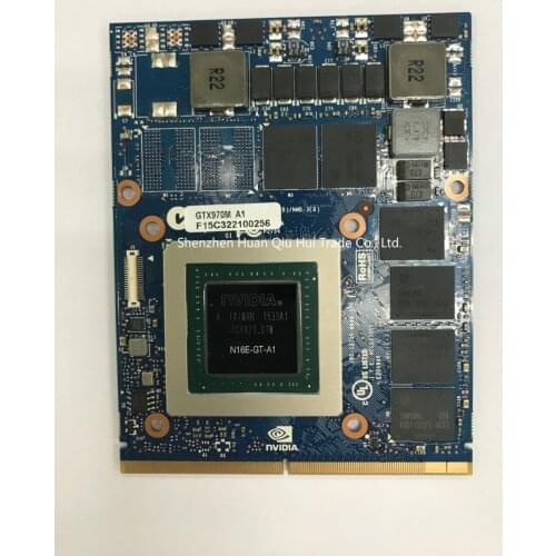 Free DHL GTX 970M GTX970M 3G DDR5 192bit VGA Video Card For Clevo P375SM P170EM P150EM P157SM P151SM P150SM P170SM P177SM