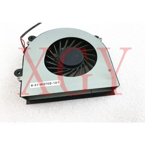 FOR Clevo W370ET W350et W370S W350ETQ W370ST Fan 6-31-w370s-101 100% Test ok