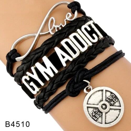 Fit Mom Spinning Gym Addict Kayla Movement Aerobic Training Weight Lifting Protein BBG Coaches Fitness Trainer Crossfit Bracelet