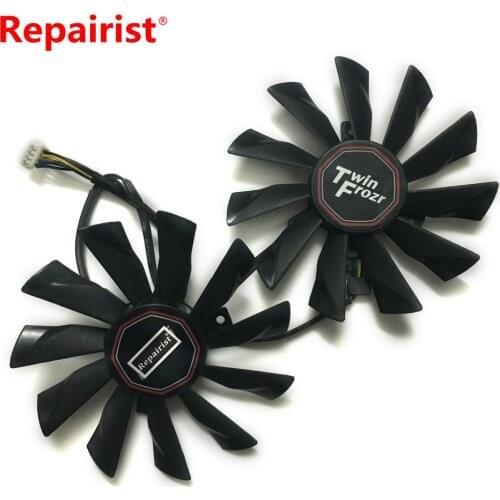 Replacement PLD10010S12HH 95MM 4Pin 12V 0.4A Cooler Fan For Graphics Card MSI R9 290X 280X 270X 260X Cooling system as replace