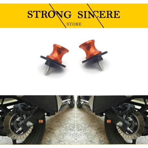 Motorcycle Parts 10MM Swingarm Sliders Spools Stand Bobbins Swing Arm for KAWASAKI Z750 Z750R Z250 NINJA 250 300 Z1000 1000
