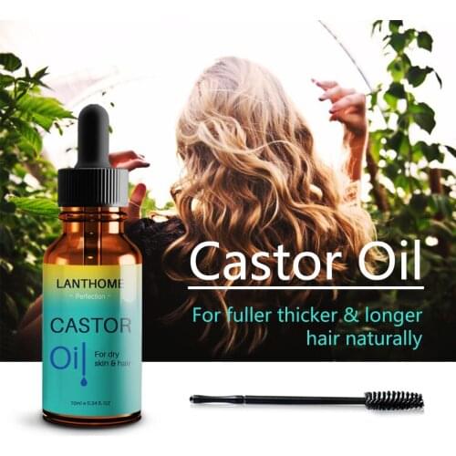 100% Natural Organic Hair Growth Oil Hair Loss Products Eyebrow Eyelash Growth Liquid Eyelash Growth Essential Oil 10ml TSLM1