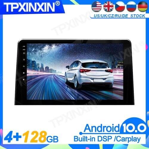 4GB+128GB Android10.0 For PEUGEOT Partner 2020 DSP Head Unit Multimedia Player Auto Radio Tape Recorder Headunit GPS Navigation