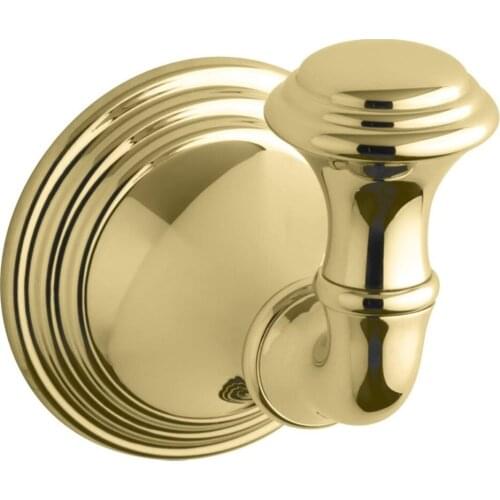 Restroom Accessories Coat Bathrobe Hook Polished Brass Durable and Easy To Install Hook Kitchen Bathroom Accessories