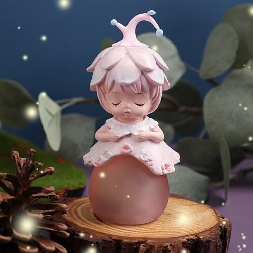 Chibi Anime Character Toy Fairy Blind Surprises Boxes Lot Baby Bedroom Night Light Lamp Elf Action Figure 10 CM Magic Girl Dolls