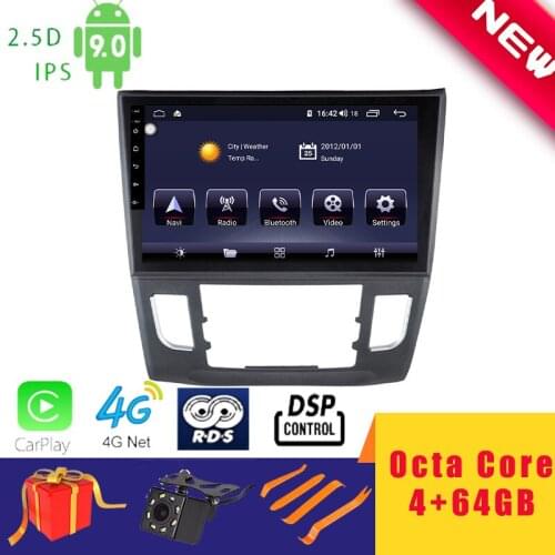 10.1" Android 10.0 Car Multimedia Player Stereo for Honda Crider 2013~18 Navigation Head Unit Octa Core DSP 2.5D+IPS 4G Carplay