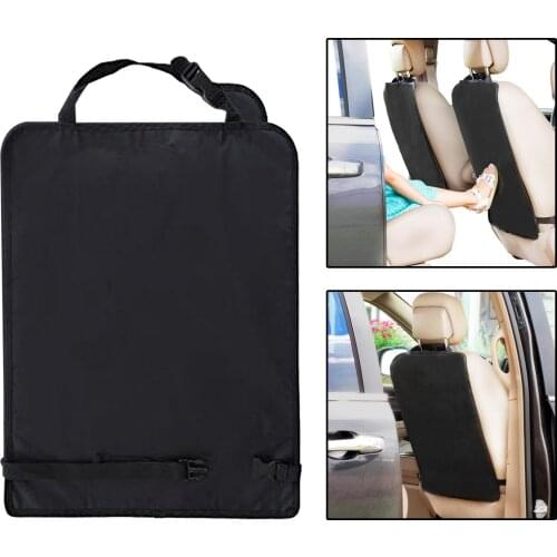 Automobile Back Seat Protector Oxford Cloth Car Kick Mats from Mud 45x60cm
