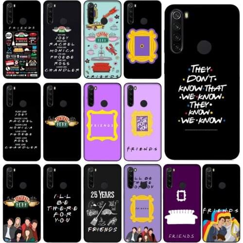 FHNBLJ Central Perk friends tv show Phone Case for Xiaomi Redmi 5 5Plus 6 6A 4X 7 8 Note 5 5A 7 8 8Pro