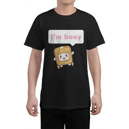 Lankybox T Shirt cotton tshirt men summer fashion t shirt fashion t shirt men cotton teeshirt