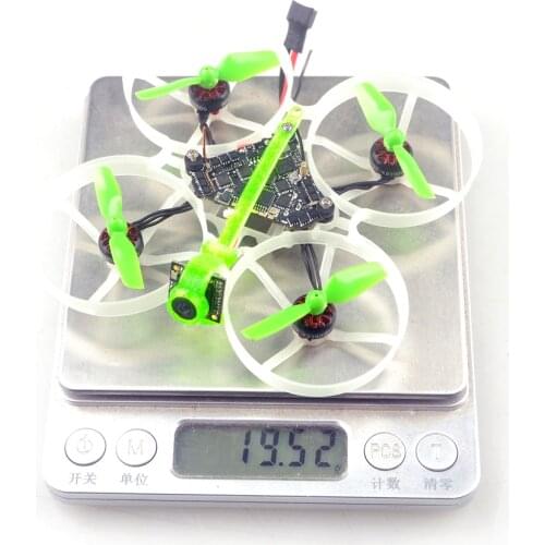 HappyModel Moblite7 Diamond F4 5A AIO 200mW VTX Runcam Nano4 Lite EX0802 19000KV 1S 75mm Ultra Light Brushless Tinywhoop