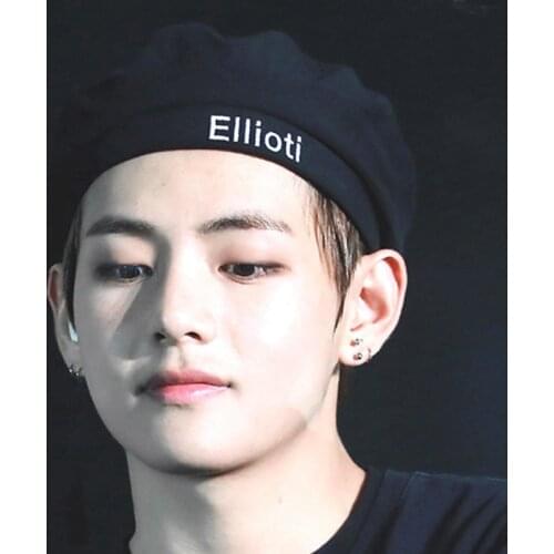 Korea Autumn Winter Men Women Letter Embroidery Berets Female Girls Travel Beret Hat Painter Hat Boina French Hat Black Beret