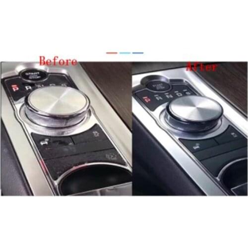 Sticker Trim Multi-function Button Air Conditioning Knob Key Switch Panel For Jaguar XF XJ XJL XJ6 XJ8 XE