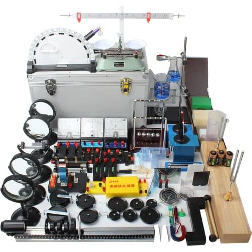Junior high Physical instrument box Electricity Mechanics Thermal Optics Acoustics study equipment