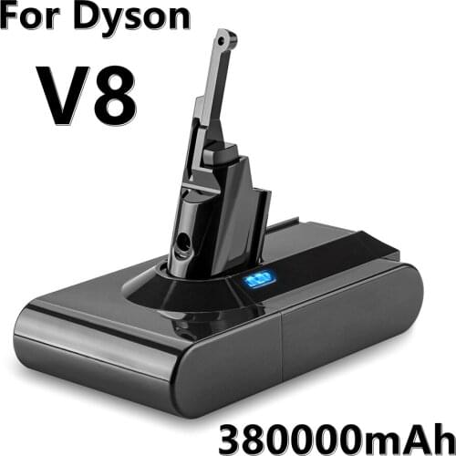 NEW 38000mAh 21.6V Battery For Dyson V8 Battery for Dyson V8 Absolute /Fluffy/Animal/ Li-ion Vacuum Cleaner Rechargeable Battery