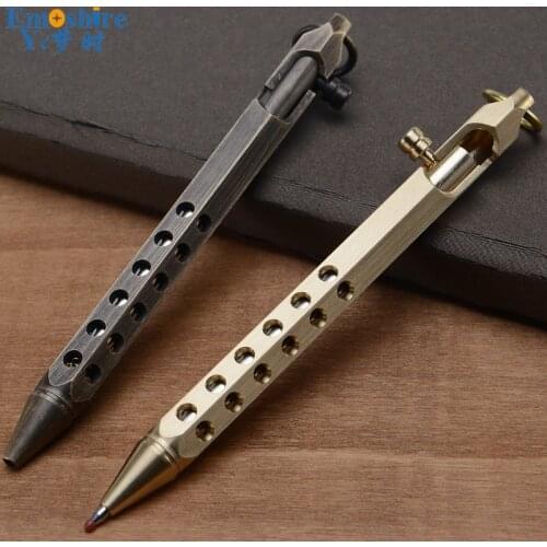 Full Metal Ballpoint Pen Brand Roller Pen Gun Design Ballpoint Pen Creative Stationery With Refill Luxury Gifts for Man P722