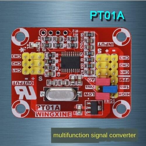 PT01A steering gear signal to voltage and PWM signal, analog voltage signal to steering gear signal