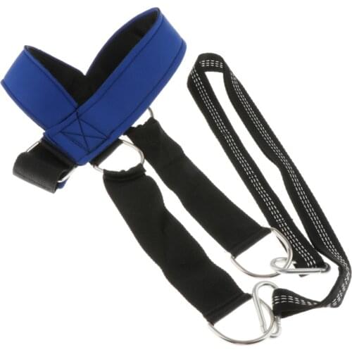 Head Harness Gym Dip Belt Neck Training Chain Strap Bearing Webbing