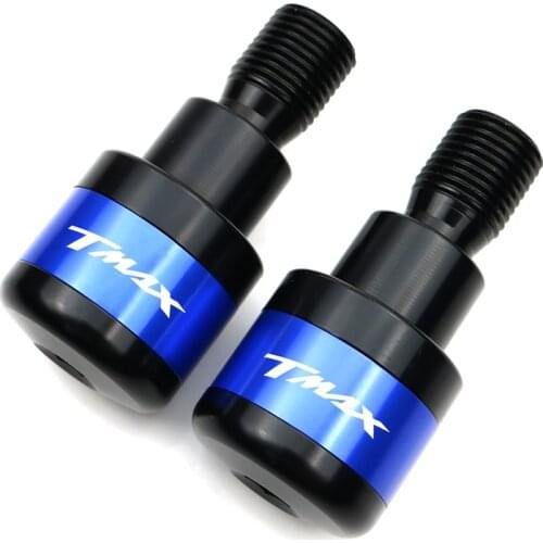Motorcycle Handlebar Grips Bar End Cap Covers Plugs Fit For YAMAHA T-MAX 500 2008-2011 T-MAX 530 Tmax Tech Max TMAX 560