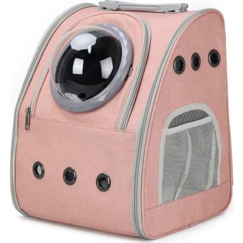 Pet Backpack Cat Bag Go Out Portable Space Capsule Pet Bag Shoulder Dog Winter Cat Cage Carry Bag Cat