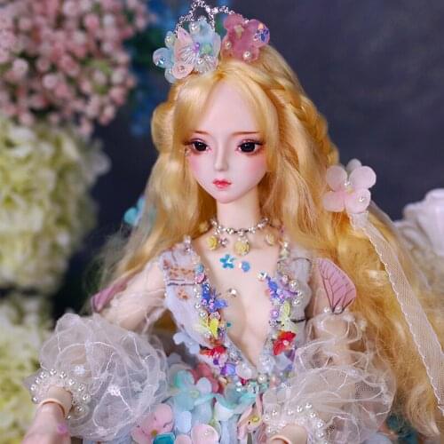 Dream Fairy 1/3 BJD Doll SD High End Customized Princess Dress 24 Inch Ball Jointed Doll DIY Toy Doll for Girls