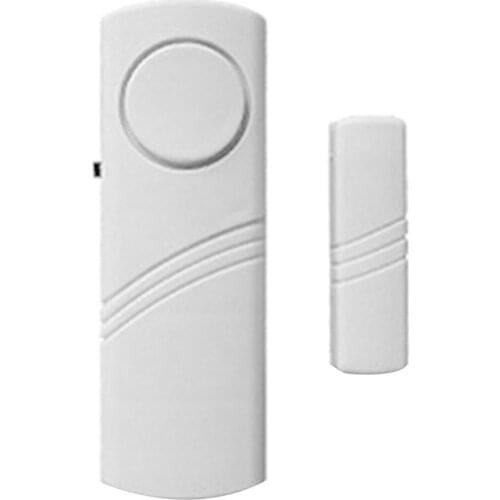 Door and Window Security Alarm Wireless Time Delay Alarm Magnetic Triggered Door Open Chime for Home Security