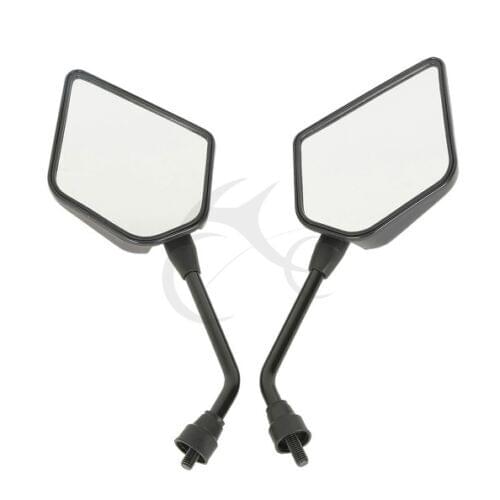 Universal 8mm Rear View Mirrors For Honda Yamaha Suzuki Kawasaki KLX250 KLX300 KLX650 KLE250 KLE400 KLE500 KLR25