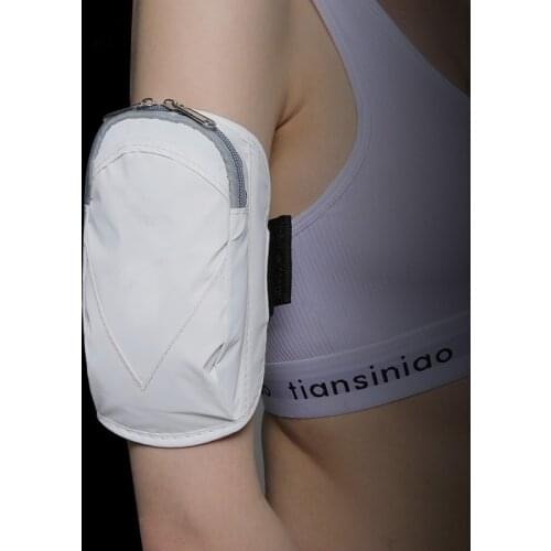 Running waterproof arm bag sports mobile cover ultra thin personality large capacity leisure fitness cycling breathable