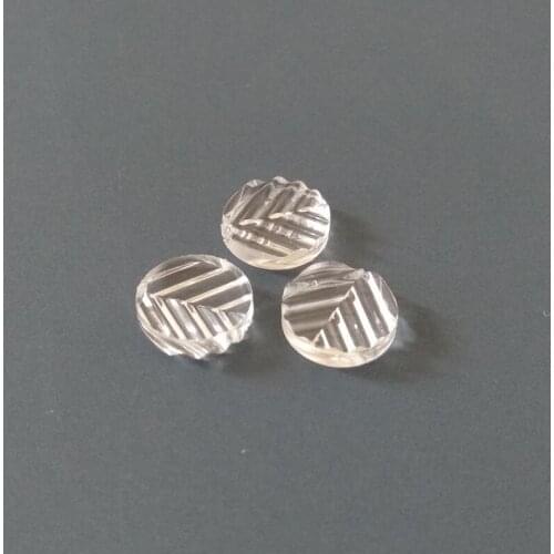 #WPOR-8 High quality Laser Lens , Crosshair lens, 58 degree, Clean surface, Size: 8X2.1mm, PMMA materials