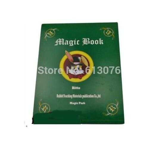 Japaness Magic Coloring cartoon Book,kid magic book - Magic trick,bag magic,accessories,stage