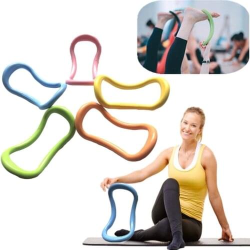 Yoga Circle Yoga Stretch Ring Home Women Fitness Equipment Fascia Massage Workout Pilates Bodybuilding Exercise