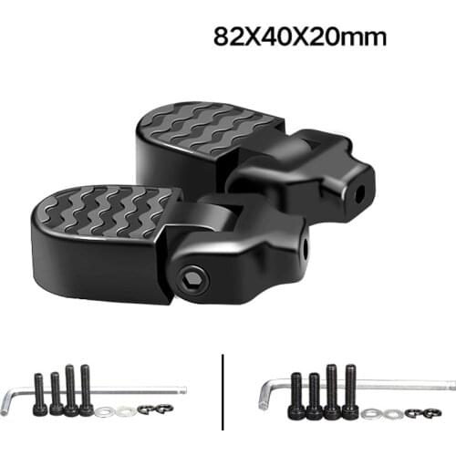 Mountain Bike Rear Pedal Quick Release Axle Installation Foot Post Manned Bicycle Rear Seat Pedal Rear Pedal Mtb Accessories