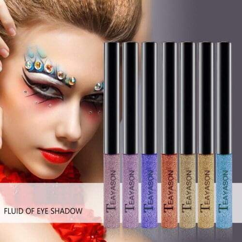 10 Colors Liquid Glitter Eyeliner Metallic Shimmer Sparkling Eyeshadow Eyes Makeup Long-lasting Make Up Eye Liner Pencil
