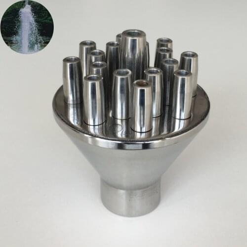 1" 1.5" Stainless Steel Jet Straight Water Pond Fountain Nozzles
