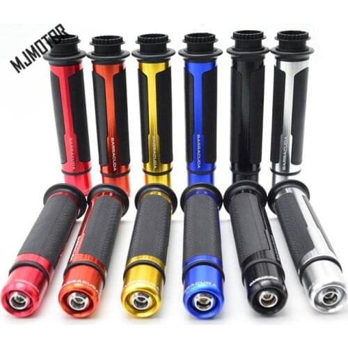 1pair/set) 5 colors General use Handle bar Grip for Chinese Scooter QJ Vespa Yamaha Honda Kawasaki Motorcycle atv Part